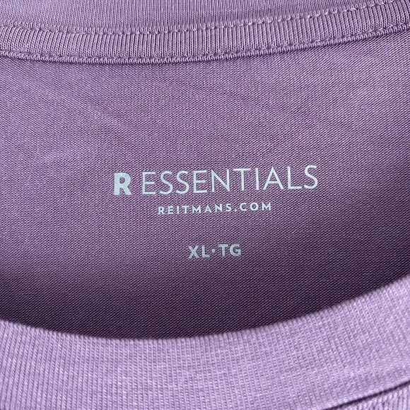 Reitmans R Essentials Purple Tee - Picture 4 of 4
